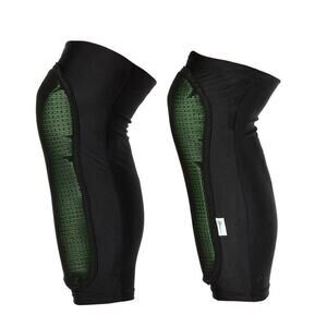 ROCKBROS Cycling Knee Pad Shin Calf Guard Protector Leg Sleeve Black Green